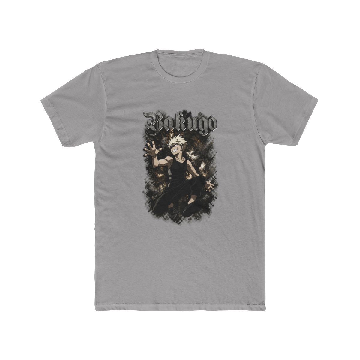 My Hero Academia Bakugo Smoke Metallic T Shirt