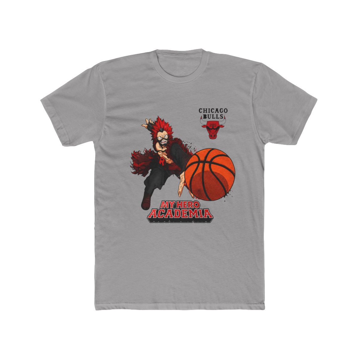 Hyperfly NBA x My Hero Academia Kirishima Chicago Bulls T Shirt - Official T-Shirts merchandise