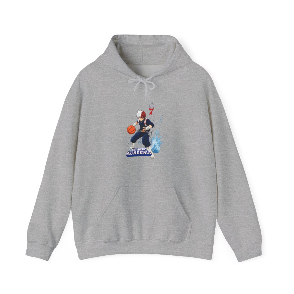 Hyperfly NBA x My Hero Academia Todoroki Philadelphia 76ers Hoodie - Official Hoodies merchandise