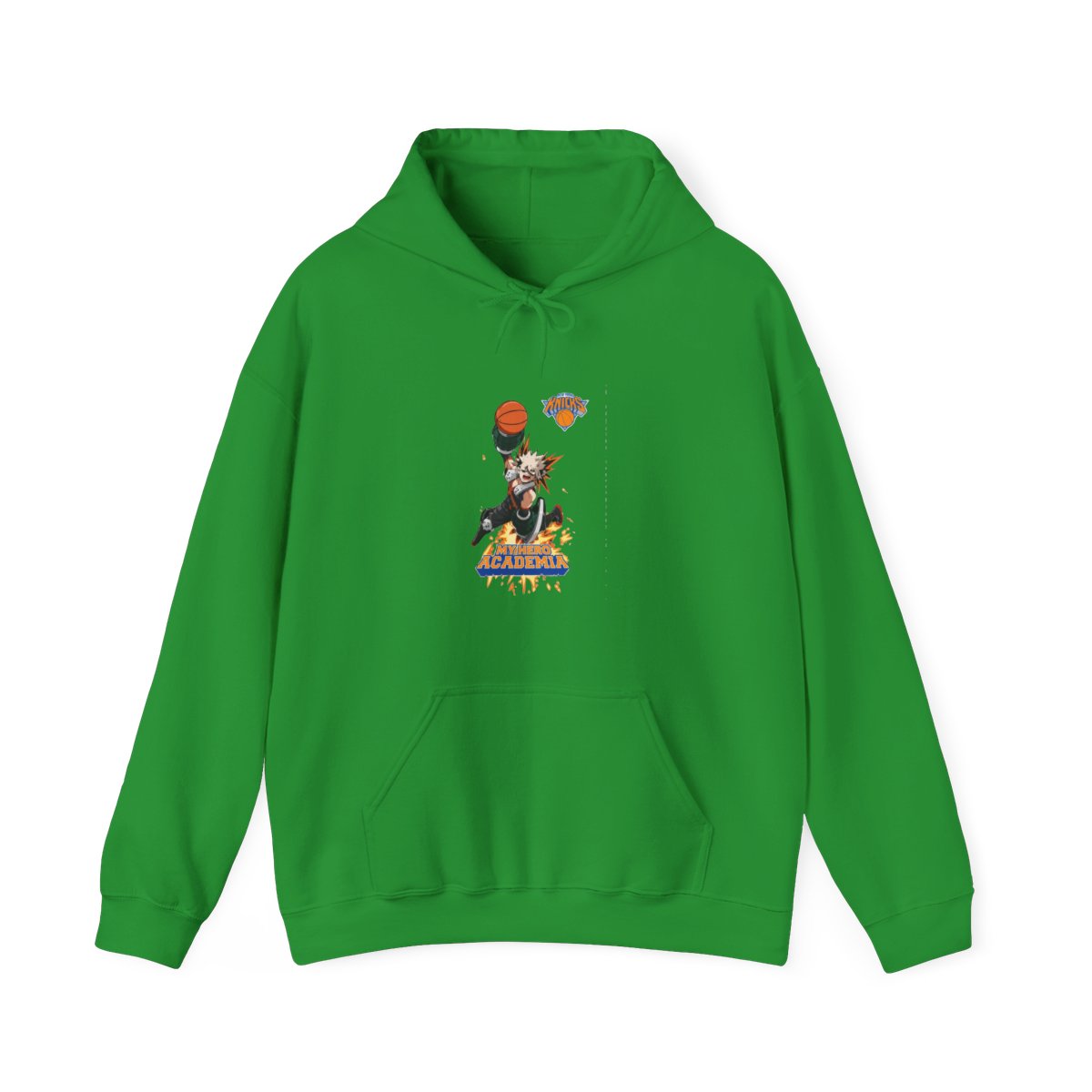 Hyperfly NBA x My Hero Academia Bakugo New York Knicks Hoodie - alternate angle 2, merchandise