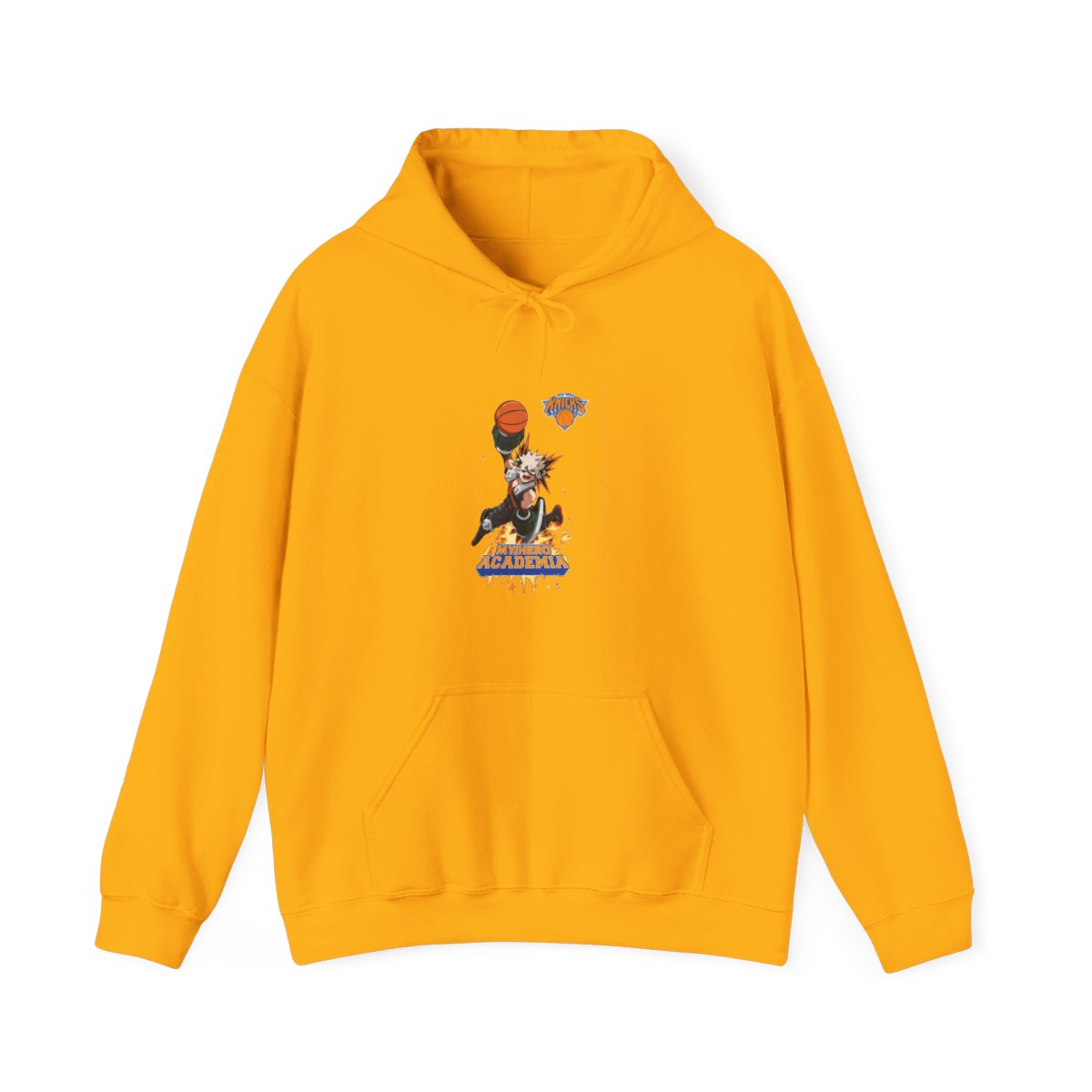 Hyperfly NBA x My Hero Academia Bakugo New York Knicks Hoodie - alternate angle 4, merchandise