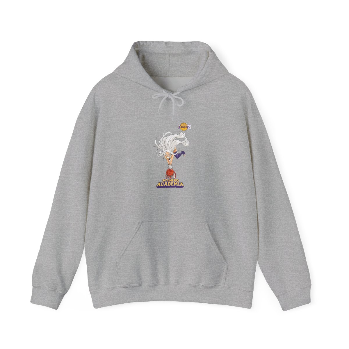 Hyperfly NBA x My Hero Academia Mirko Los Angeles Lakers Hoodie - Official Hoodies merchandise