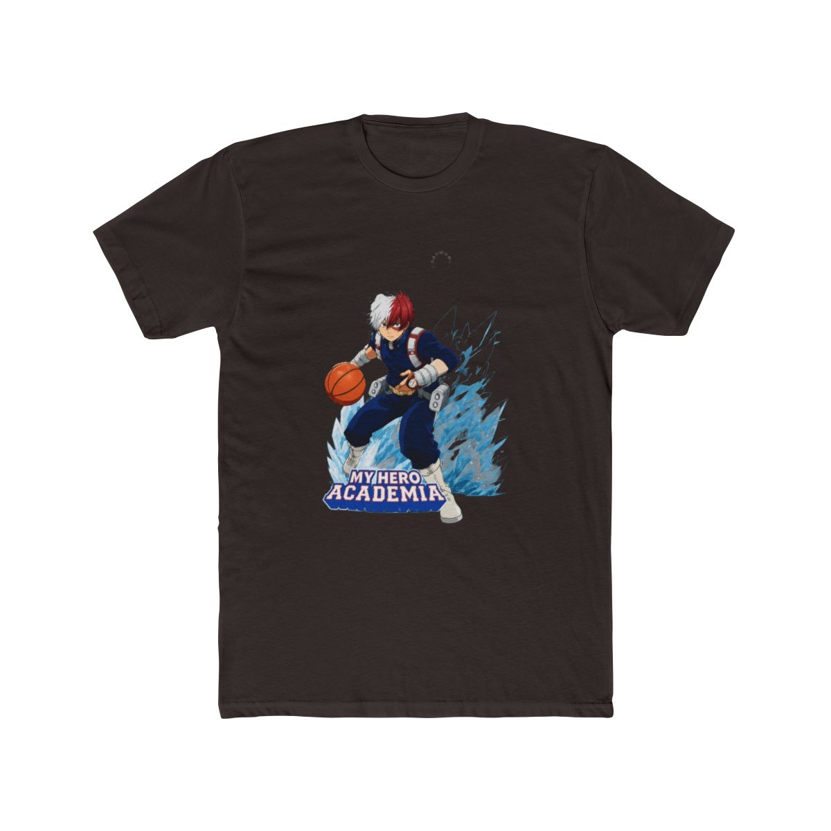 Hyperfly NBA x My Hero Academia Todoroki Philadelphia 76ers T Shirt - alternate angle 2, merchandise