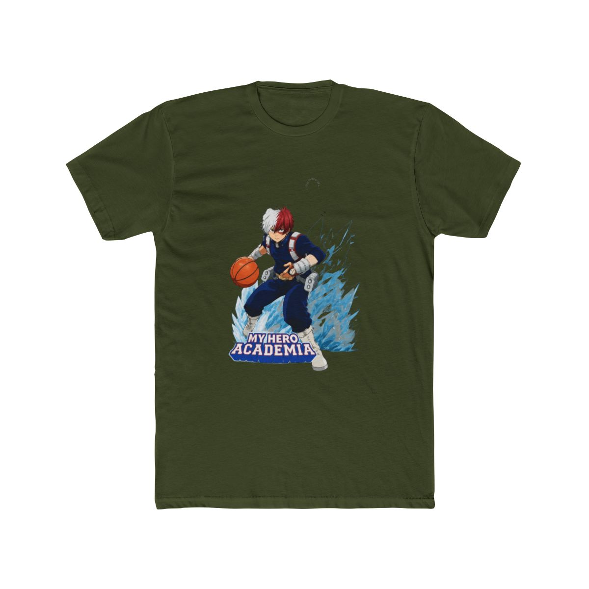Hyperfly NBA x My Hero Academia Todoroki Philadelphia 76ers T Shirt - alternate angle 4, merchandise