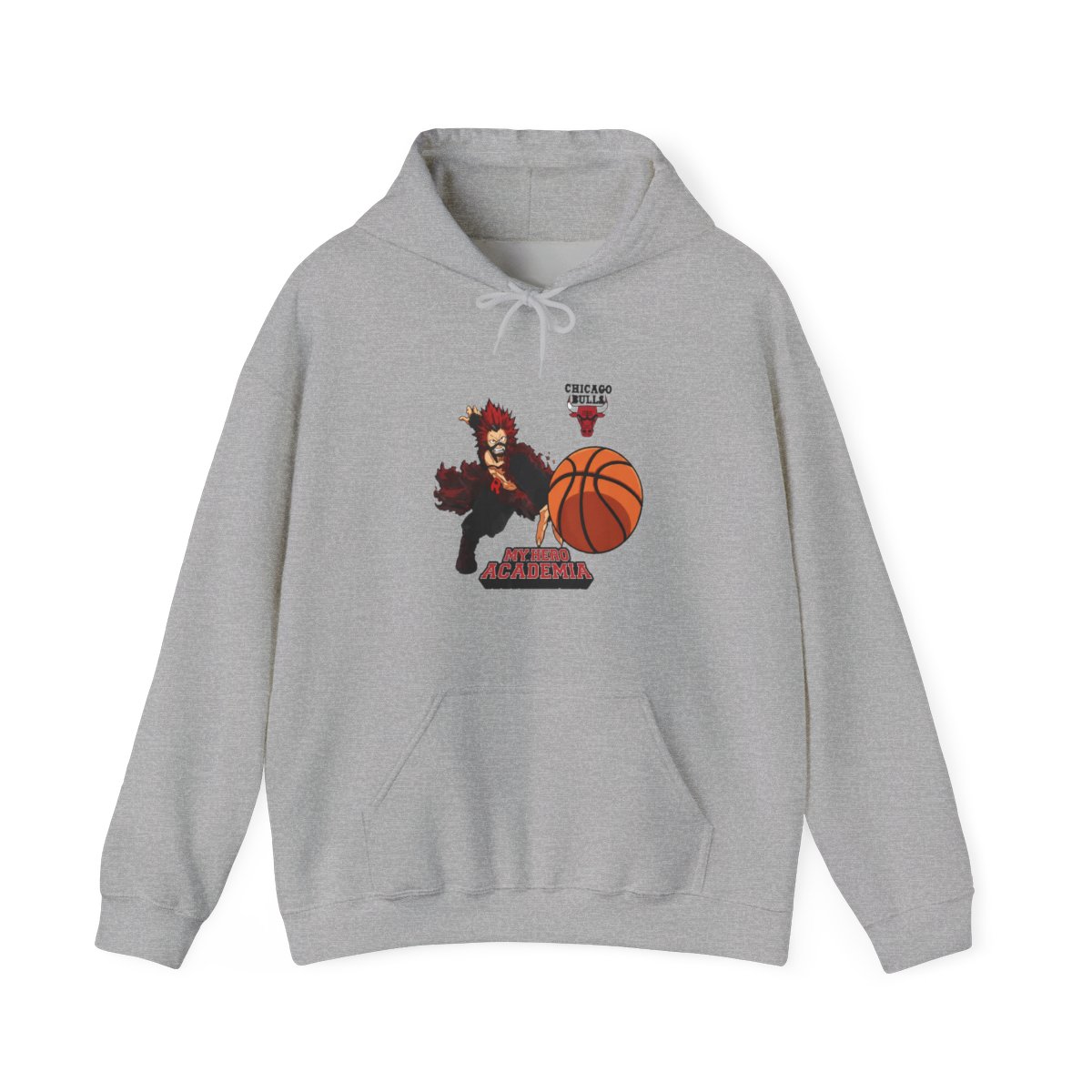 Hyperfly NBA x My Hero Academia Kirishima Chicago Bulls Hoodie - Official Hoodies merchandise