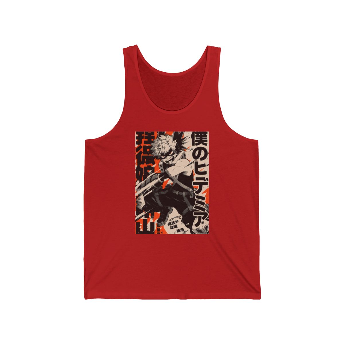 Fire Explosion Teen Hero Duotone Tank Top Tank Top | My Hero Academia