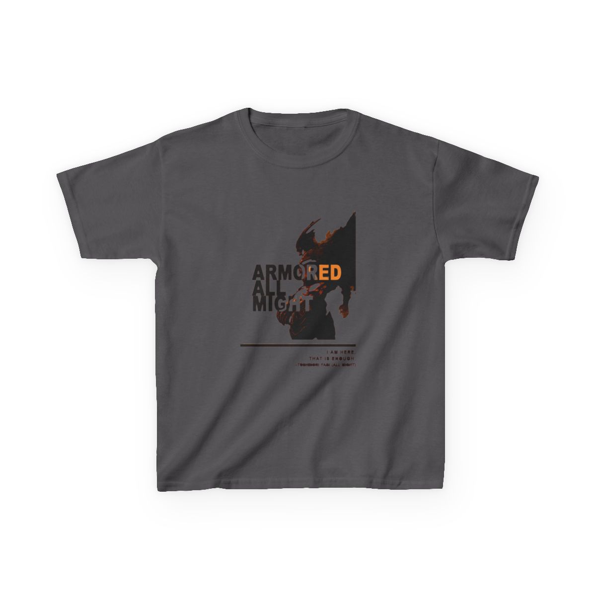 Armored All Might - My Hero Academia Kids T-Shirt - alternate angle 4, merchandise