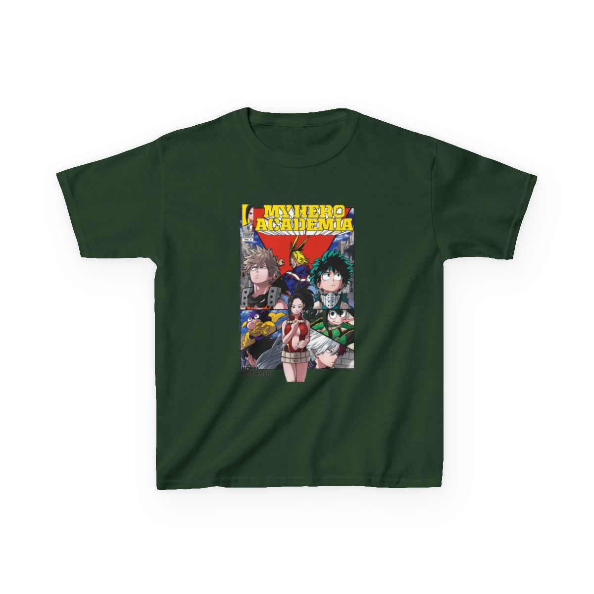 Manga Cover My Hero Academia Kids T-Shirt - alternate angle 5, merchandise